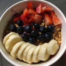 Gluten-free acai bowl from Nekter Juice Bar